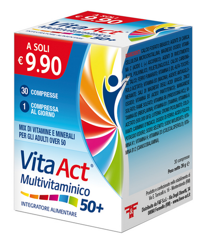 VITA ACT MULTIVITAMINICO OVER 50 30 COMPRESSE