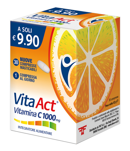 VITA ACT VITAMINA C 1000mg 30 COMPRESSE MASTICABILI