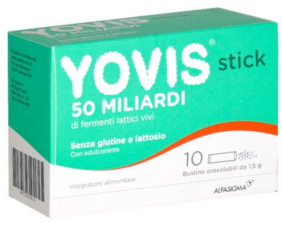 YOVIS STICK FERMENTI LATTICI VIVI 10 BUSTINE