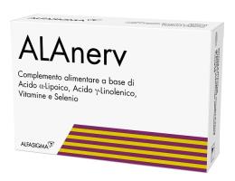 ALANERV INTEGRATORE ALIMENTARE DI ACIDO ALFA LIPOICO 20 CAPSULE SOFTGEL