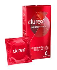 DUREX SUPERSOTTILE REGULAR 6 PEZZI