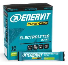 ENERVIT PURE PRO ELECTROLYTES BOOST ELETTROLITI 16 BUSTINE GUSTO LIMONE