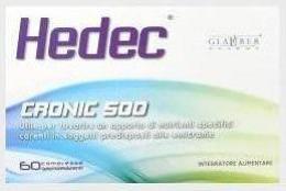HEDEC CRONIC 500 favorisce l’apporto di nutrienti specifici carenti in soggetti predisposti alle emicranie 60 compresse