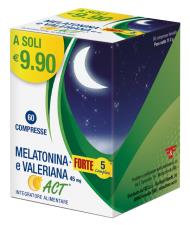 MELATONINA ACT FORTE 5 COMPLEX E VALERIANA 60 COMPRESSE