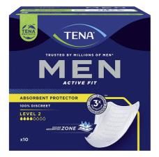 TENA MEN ACTIVE FIT ASSORBENTE UOMO LIVELLO 2 10 PEZZI