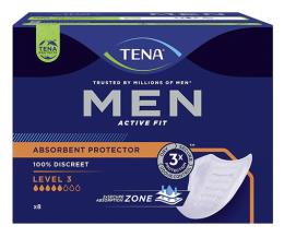 TENA MEN ACTIVE FIT ASSORBENTE UOMO LIVELLO 3 8 PEZZI