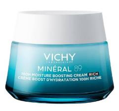 VICHY MINERAL 89 CREMA BOOSTER IDRATANTE RICCA PELLE SECCA 100 ORE 50ml